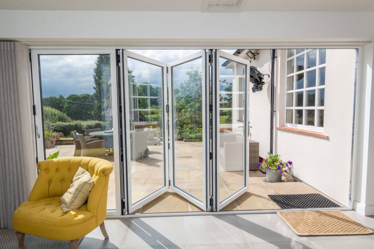 Aluminium Bi-folding Doors Main Photo